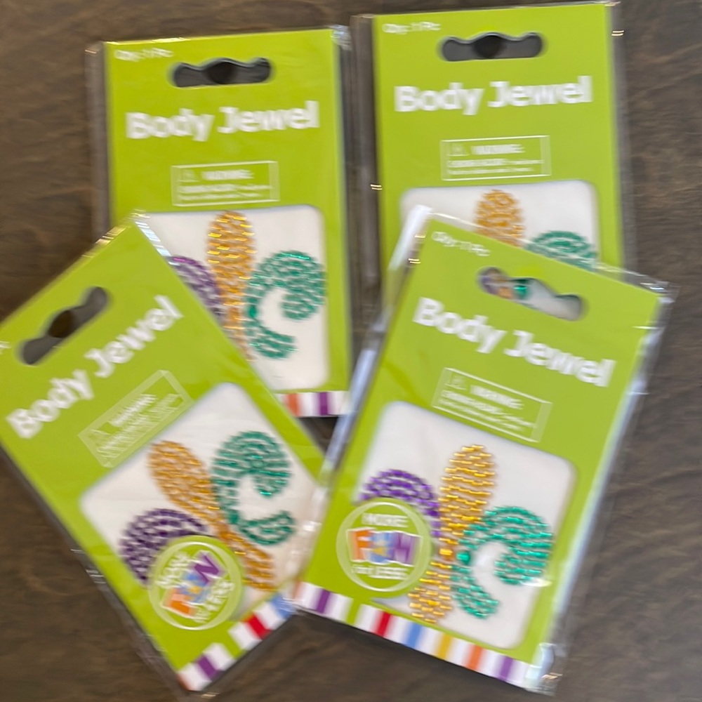 4 Fleur du Les Body Jewelry